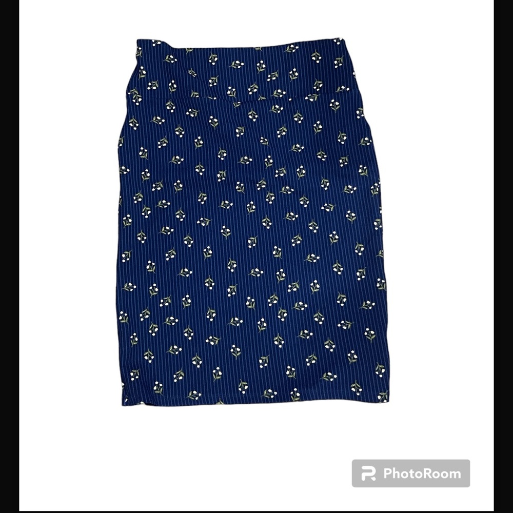 Lularoe Cassie Skirt Floral Large